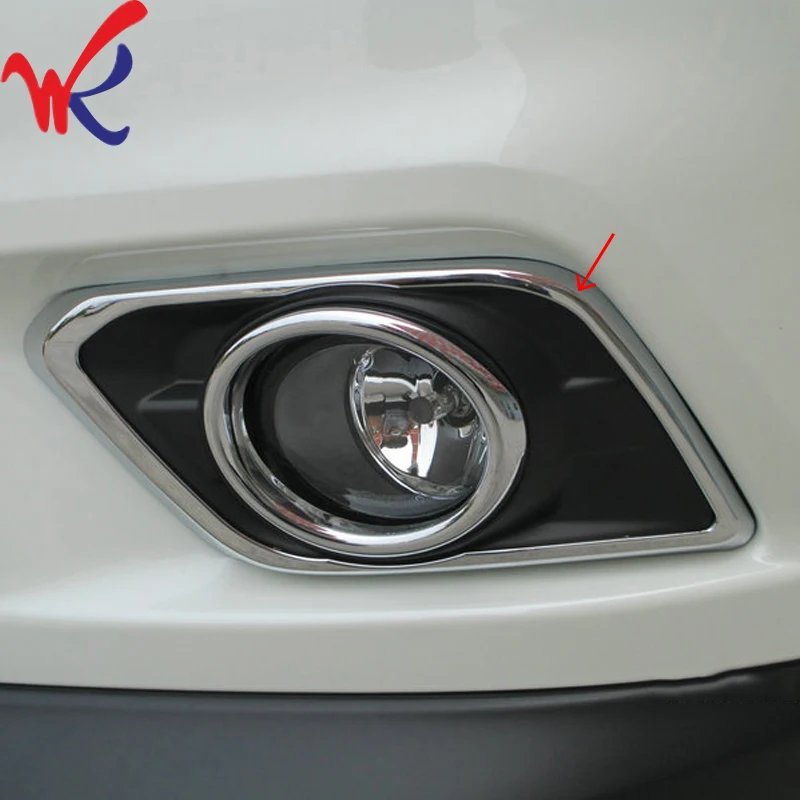 

Loyalty for Nissan X-Trail 2014 2015 2016 Front Fog Light Lamp Cover Trim ABS Chrome Car Styling Auto Accessories
