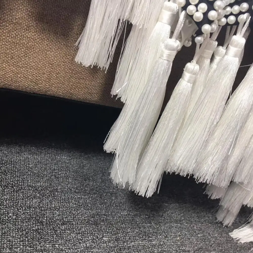 

Unique Sexy Beads Lady Hip skirt Elegant White fashion sleeveless lady evening party dresses African dresses for women