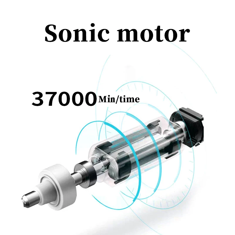 

Sonic Electric Toothbrush Adult Timer Brush 5 Mode USB Charger Rechargeable Tooth Brushes Replacement Heads Set Home Gift