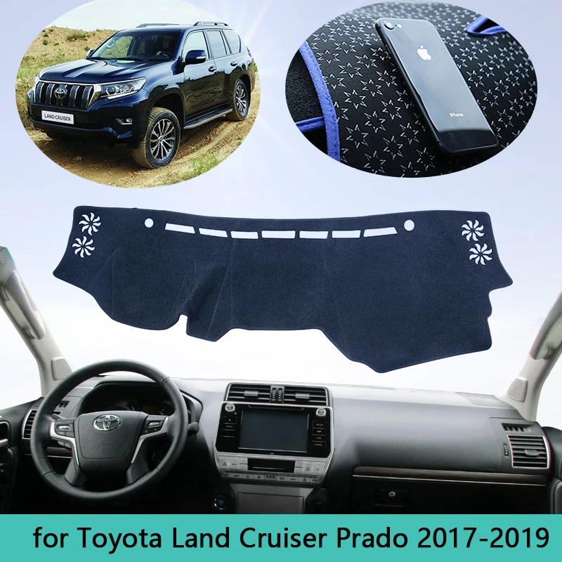 Коврик для приборной панели Toyota Land Cruiser Prado 150 Series 2017 2018 2019 Facelift LC150 J150 | Автомобили и