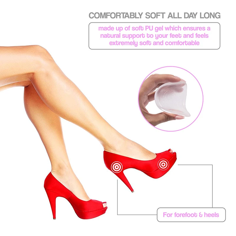 1 пара силиконовой чашкой для пятки и эффектом &quotанти-колодки подошвенный