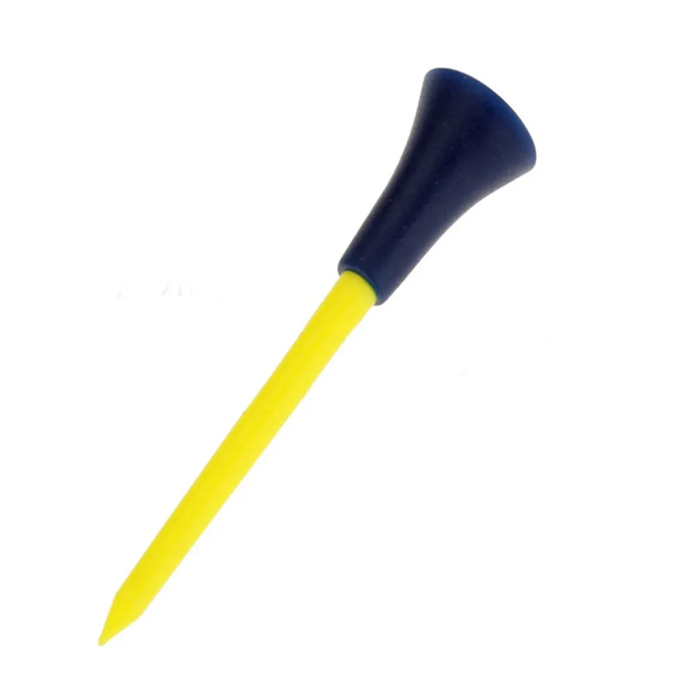 

30pcs Upgrade Unbreakable 83mm Big Cup Plastic Golf Tees Reduce Friction Side Spin Tee For Golfing Practice#30
