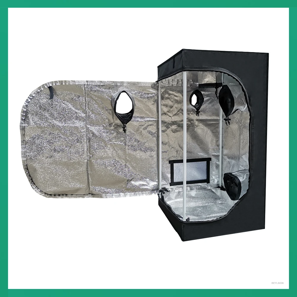 Шатер BEYLSION 40x40x120 см комнатный тент для выращивания растений палатки светильник