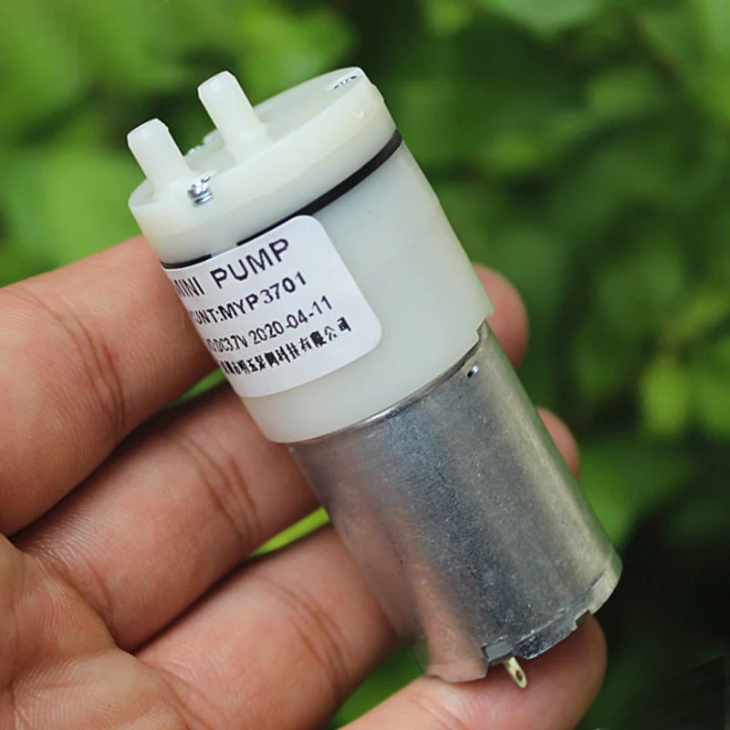 Микро вакуумный насосный воздушный насос постоянного тока 3V-5V 3 7 V Мини 370 мотор