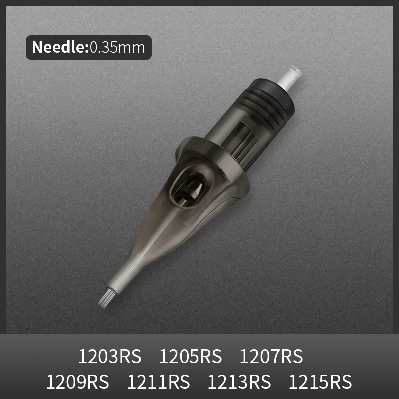 #12 Стандартный Одноразовые Иглы для татуировки 10 шт. 0 35 мм круглая кисть теней