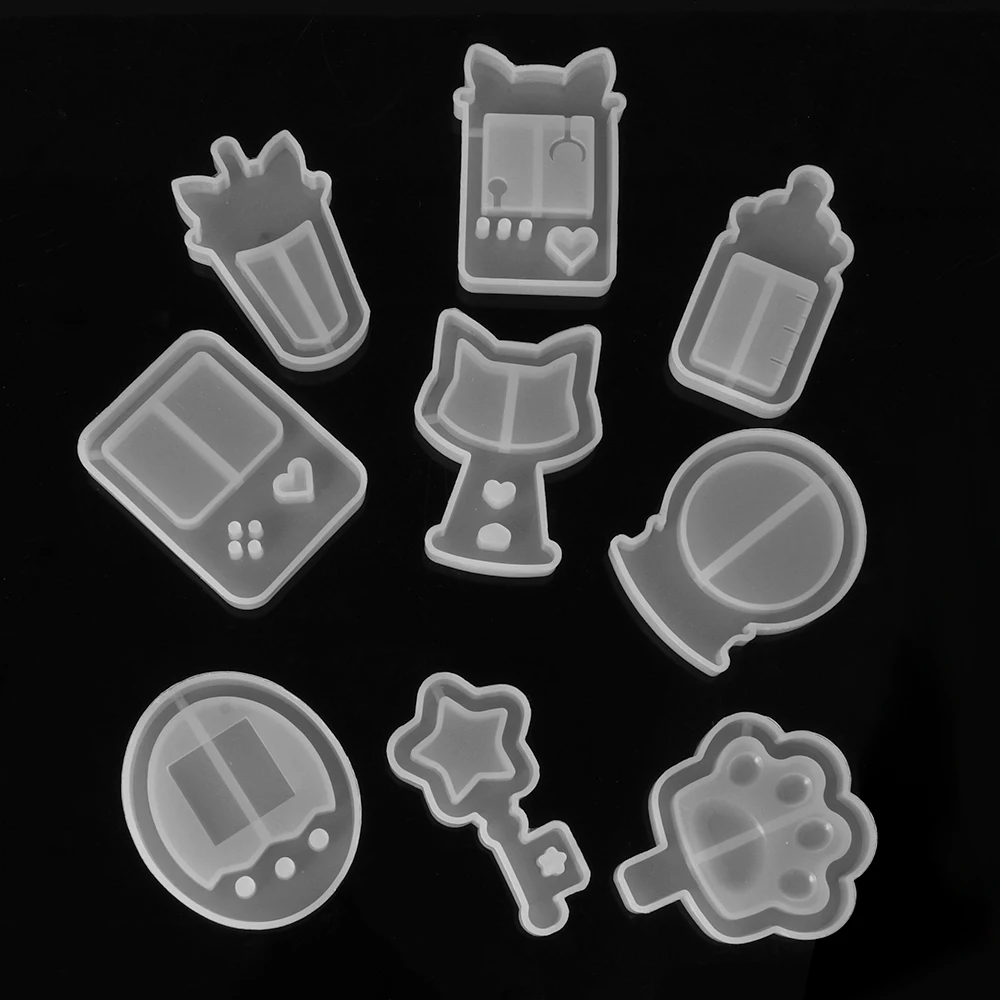 1 шт. формы и 5 пластиковые листы игровой консоли с песком кошачьей лапой