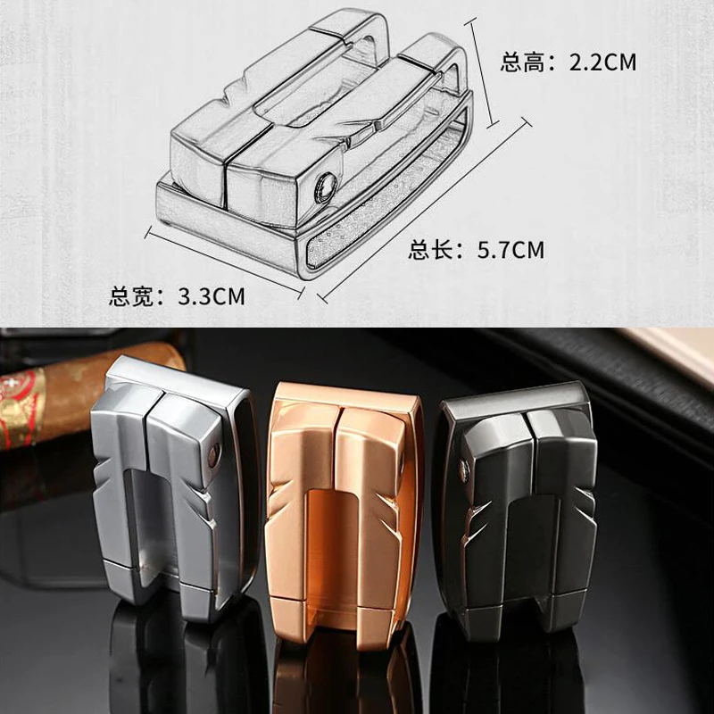 С двойной пряжкой бизнес High end автомобильный брелок для ключей с украшение