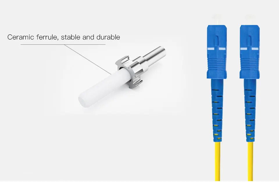 10 шт. 3 м SC-SC волоконно-оптический патч-корд SC/UPC SM SX 2,0mm 9/125um FTTH волоконно-оптических кабелей одномодовый оптический перемычка косичка