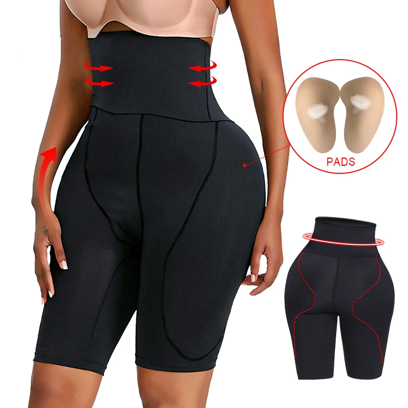 Body Shaper накладная попа Комплект Для женщин Мягкий трусики для большой хип Нижнее