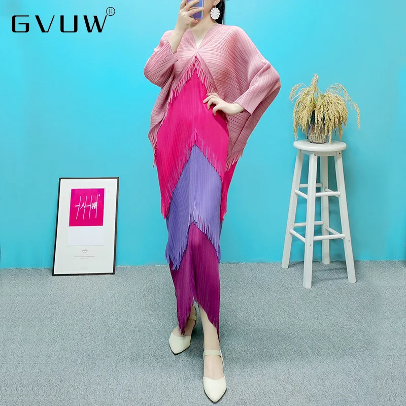 

Весеннее женское вечерние GVUW, элегантное вечернее платье с кисточками, длинное платье «рыбий хвост» в стиле бохо, дешевая одежда, китайская ...