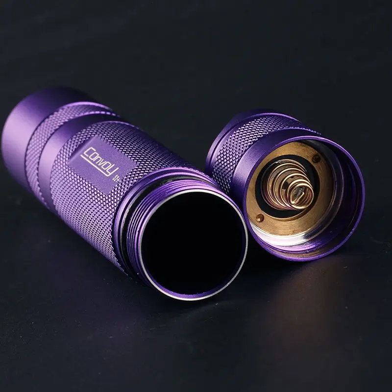 Конвой S2+ 7135*8 драйвер L2 U2 T6 1100LM 3/5 режимов супер яркий EDC прожектор походный Фонарик светодиодный факел Фонари лампа