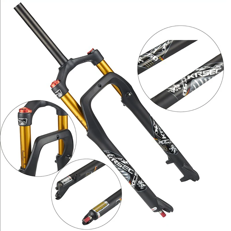 Вилка для велосипеда на толстых покрышках KRSEC 26 х4 дюйма вилка горного