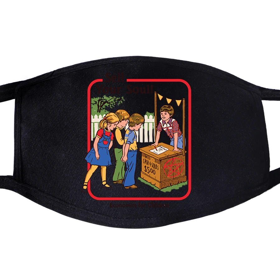 Корейская кавайная аниме маска для рта Тканевая Пылезащитная мультяшная лицо