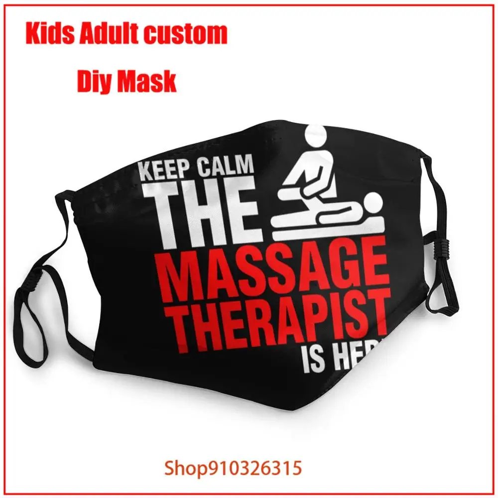 Заказ маска для лица Keep Calm массажный терапевт здесь сделай сам модная мундштук
