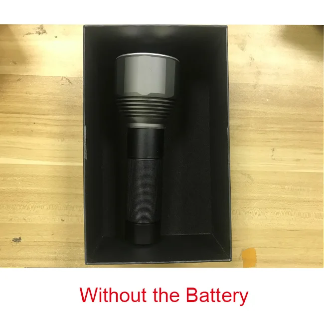 Black No Battry Xiaomi NexTool S.O.S фонарик 380 м USB Перезаряжаемый 5 режимов IPX7 водонепроницаемый светодиодный фонарик тип-c фонарь для поиска для кемпинга - Цвет: Black No Battry