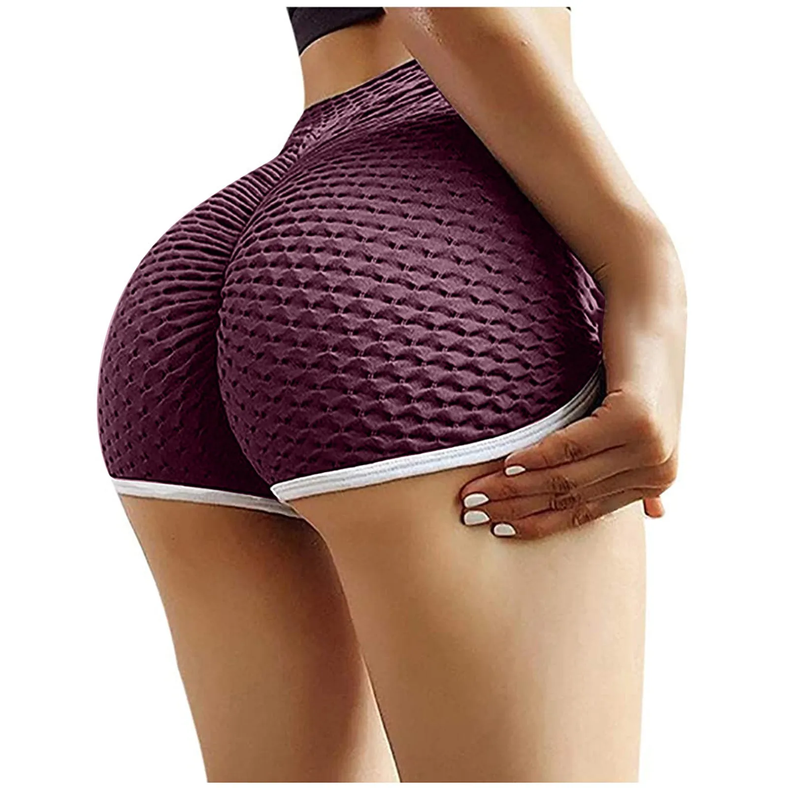 

Sport Shorts Women High Waist Elasticated Seamless Fitness Leggings Push Up Gym Training Tights Stretchy Yoga Sports Shorts Pant