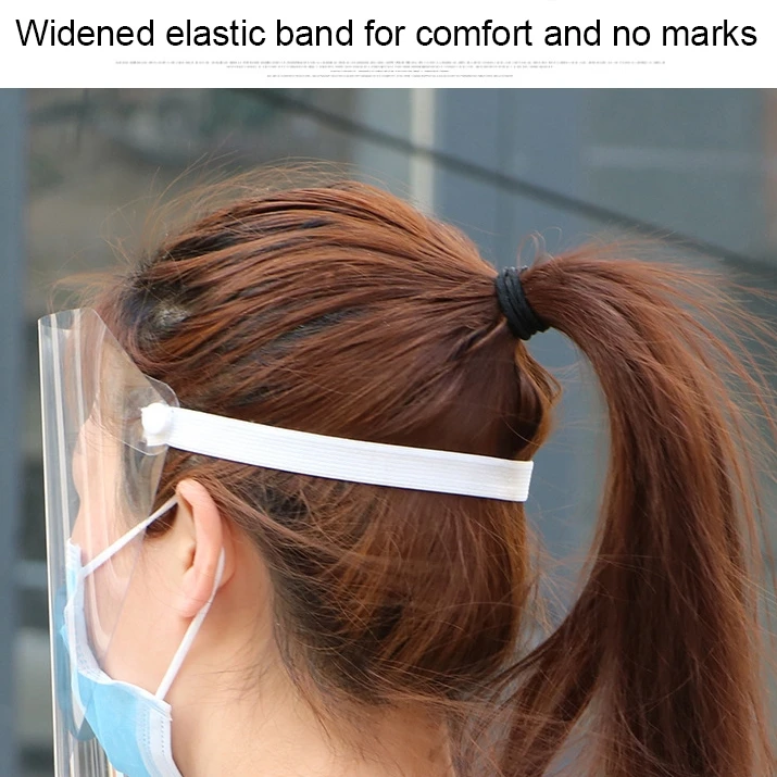 

10/30pcs/lot Anti-Saliva Splash Anti-Spitting Anti-Fog Anti-Oil Transparent Protective Mask Full Face Shield Cover