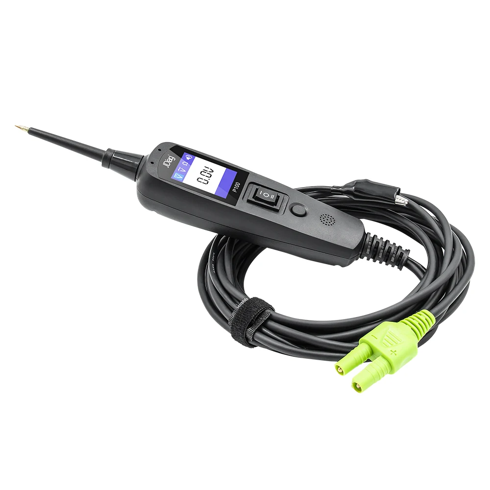 Jdiag P100 Car Electric Circuit Tester 12V/24V Power Probe Battery Automotive Tools Electrical System PK Autel PS100 | Автомобили и