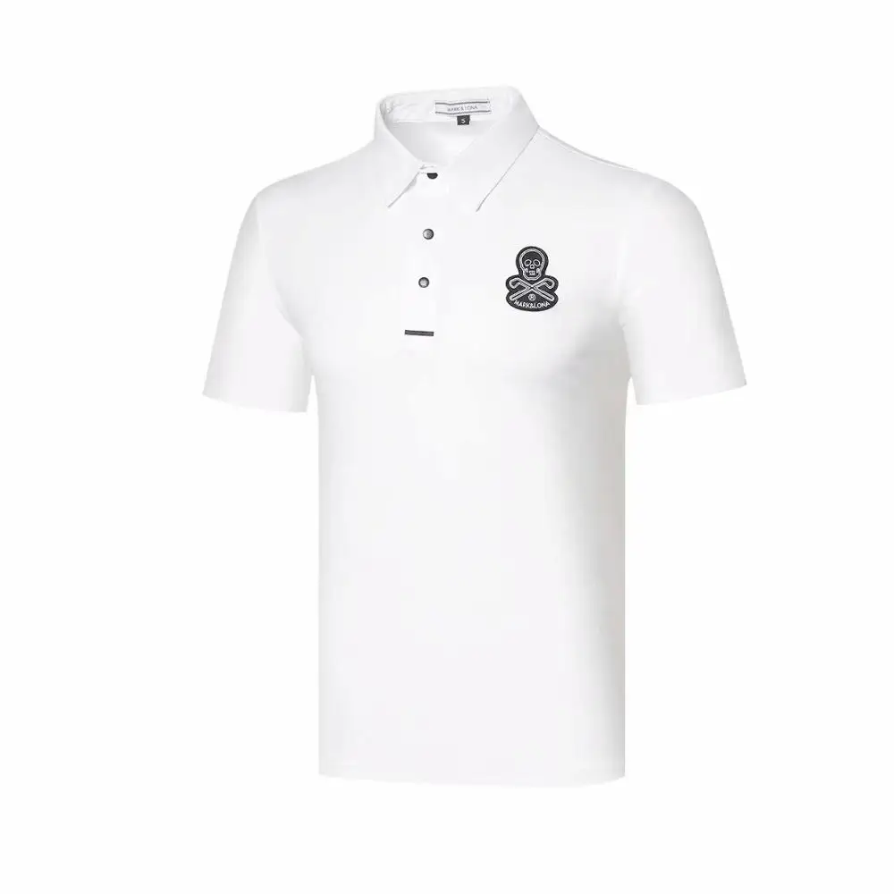 Новая мужская метка с черепом Lona Golf футболки для тренировок быстросохнущие