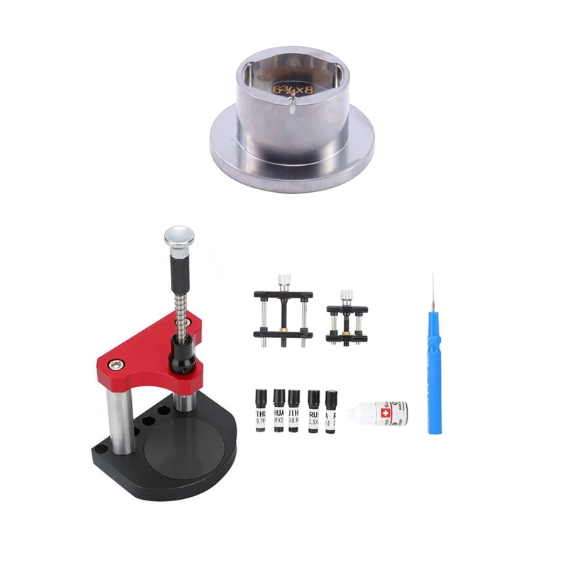 

1 шт. держатель часового механизма часов с полым центральным винтом и 1 комплект часовых циферблатных ножек инструмент для ремонта часового ...