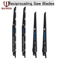 2pcs reciprocating saw blades saber multi handsaw cutting fast saw blade for cutting wood metal pvc tube power tools accessories
