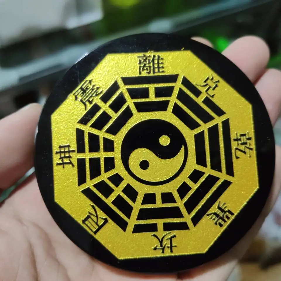 

7,8 см Φ Tai Ji Eight-schem* натуральный красивый Tactical Disk