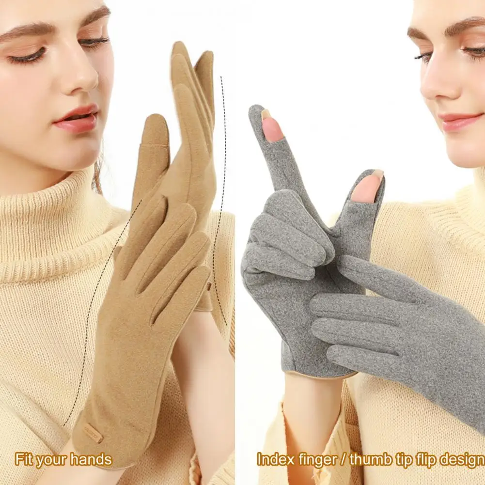 

Useful Warm Gloves Keep Warm Portable Touch Screen Winter Gloves Touch Screen Gloves Gloves 1 Pair