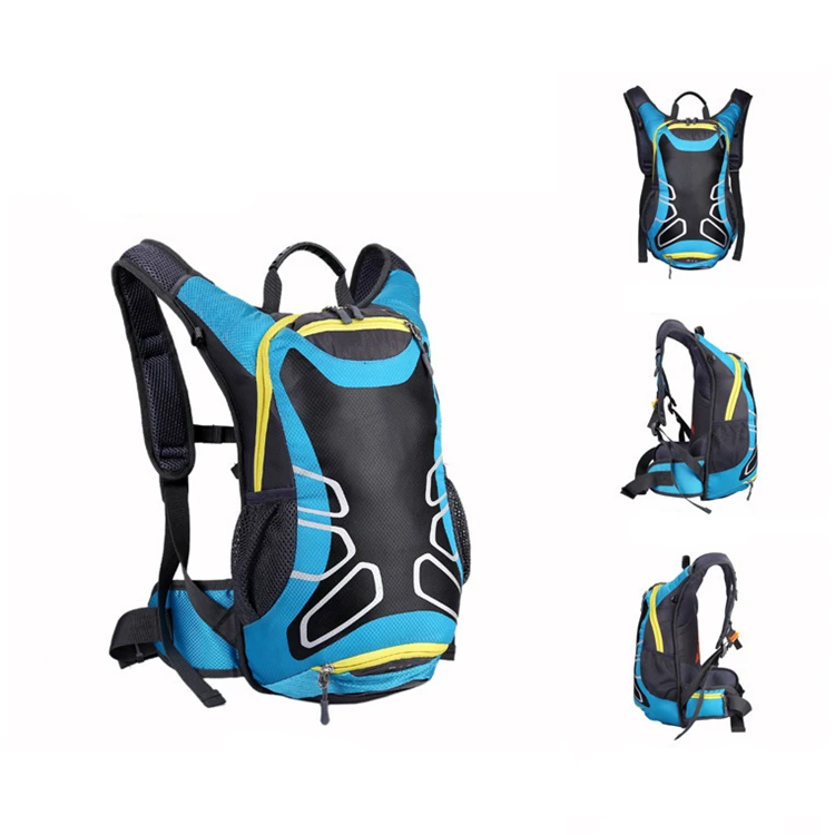 Blue Велосипедный рюкзак MTB, сумка для шоссейного велосипеда, Аксессуары для велосипеда, водонепроницаемая сумка для безопасности, 2л, водонепроницаемая сумка для отдыха на открытом воздухе, кемпинга, туризма, хранения - Цвет: Blue