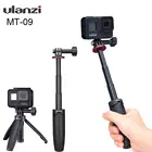 Экшн-камеры SJcam Ulanzi 2021, MT-09, высокое качество, выдвижная камера штатив для GoPro Hero, 9, 8, 7, 6, 5, 4, черного цвета