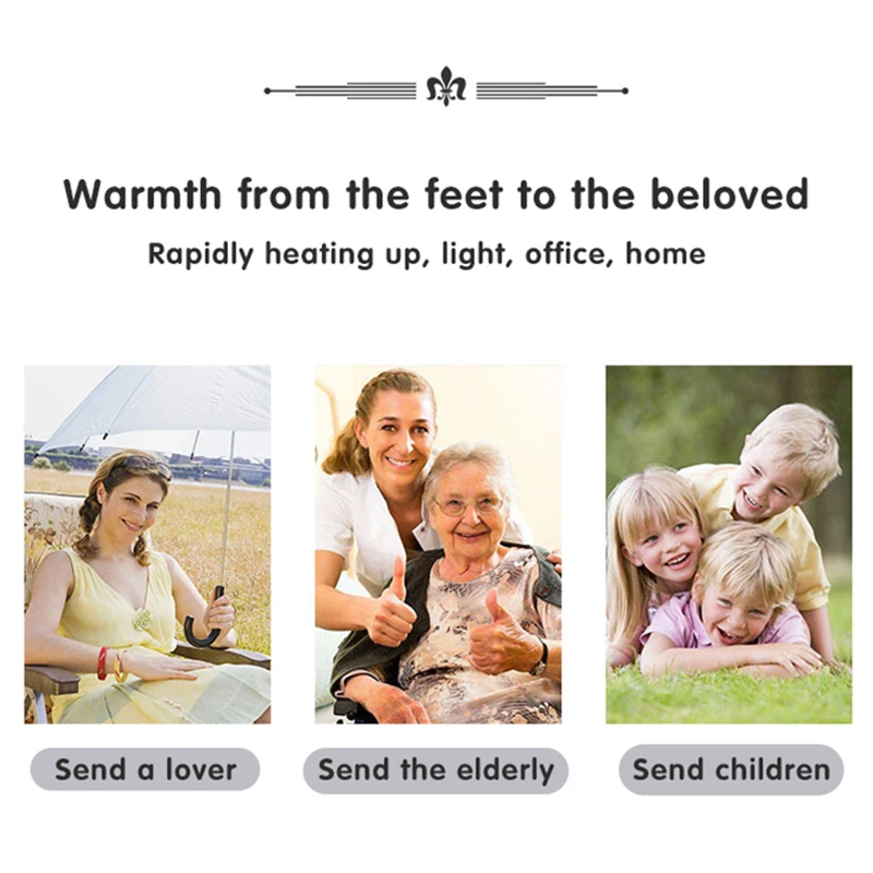 Электрическая грелка для ног с длинными трубками тапочки обуви стула мягкая