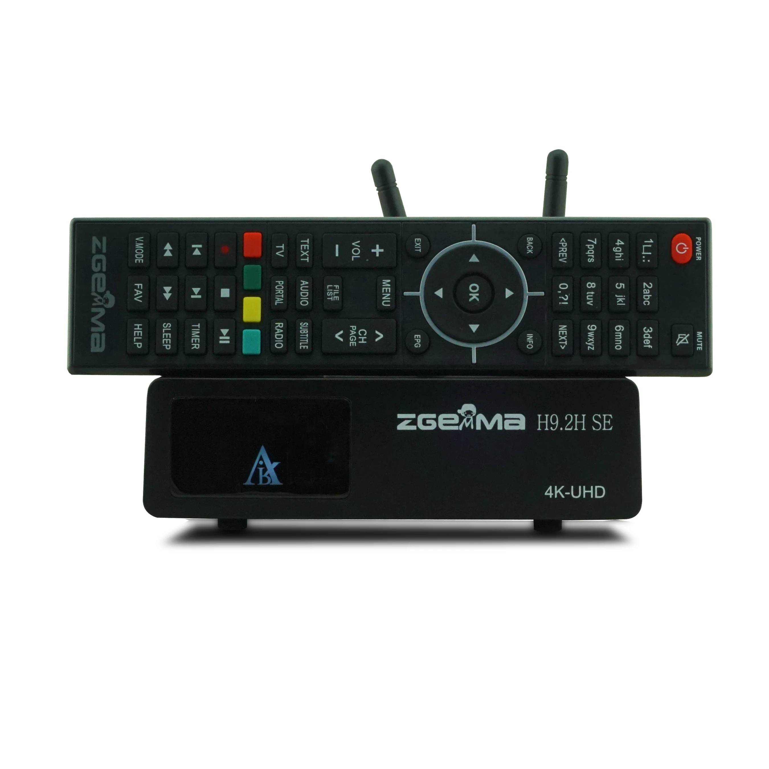 Цифровой спутниковый ресивер ZGEMMA H9.2H SE Linux ОС Android Enigma2 4K UHD DVB-S2X + DVB-T2/C двойной тюнер