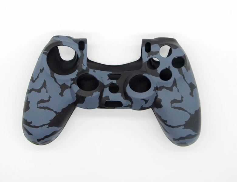 Grey Camouflage Аксессуары для PS4, силиконовый гелевый защитный чехол, защитный чехол для Playstation 4, PS4 Pro, тонкий Прочный Камуфляж - Цвет: Grey Camouflage
