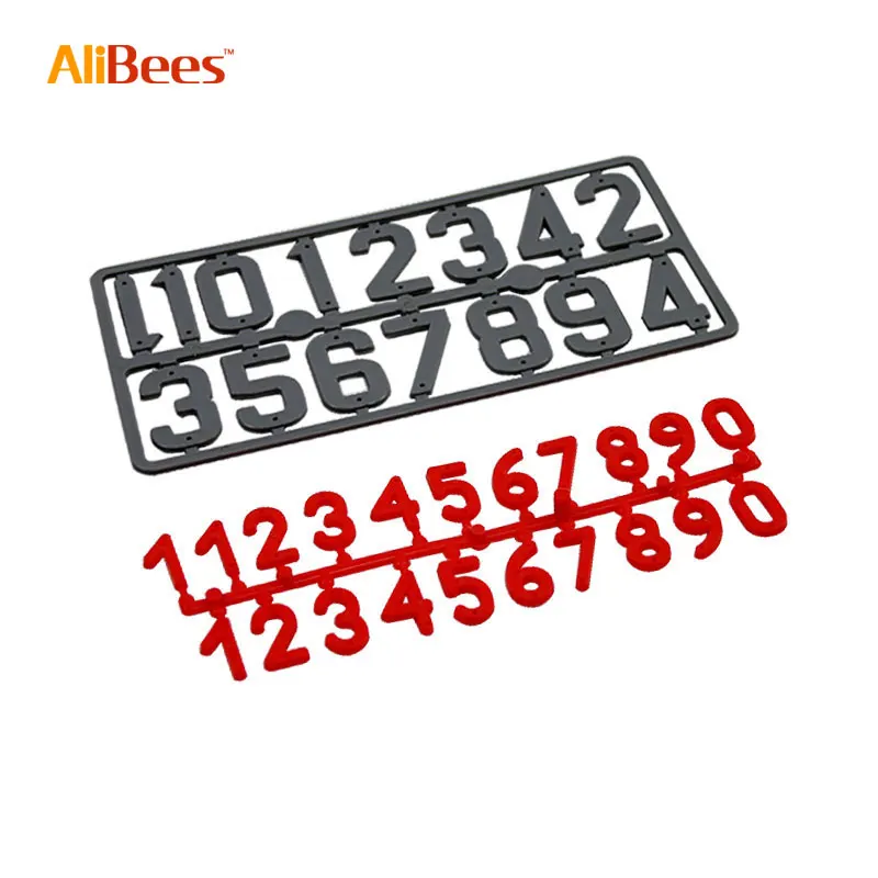 Пластиковый улей с цифровым номером 3 шт. коробка для пчеловодства рамка знак