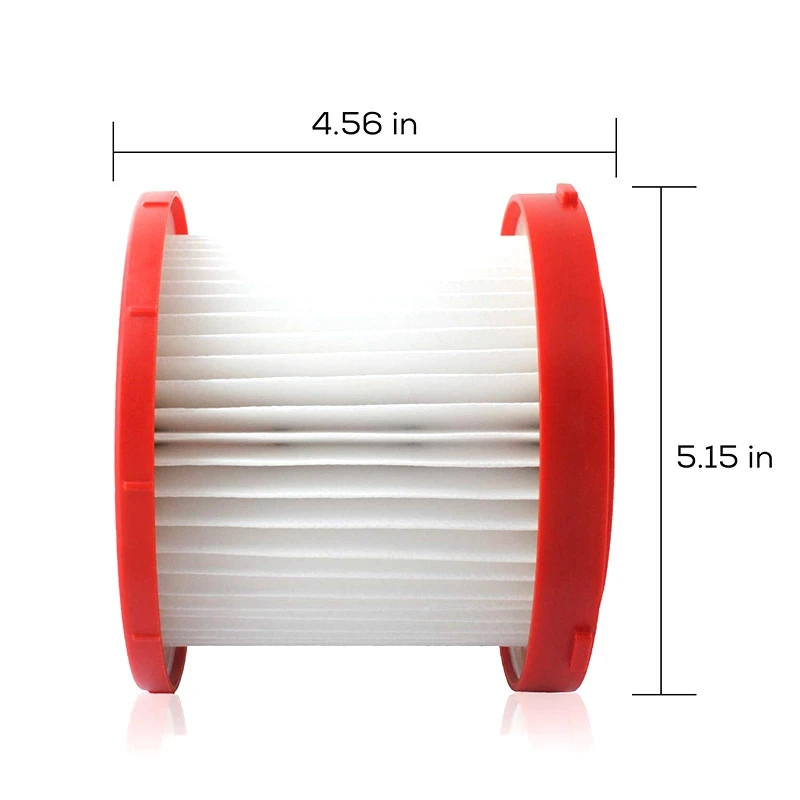 4 Pcs HEPA Wet Dry Vacuum Filter Compatible with Milwaukee 49-90-1900. Designed for M18 2 Gallon Wet/Dry Model 0880-20 | Бытовая