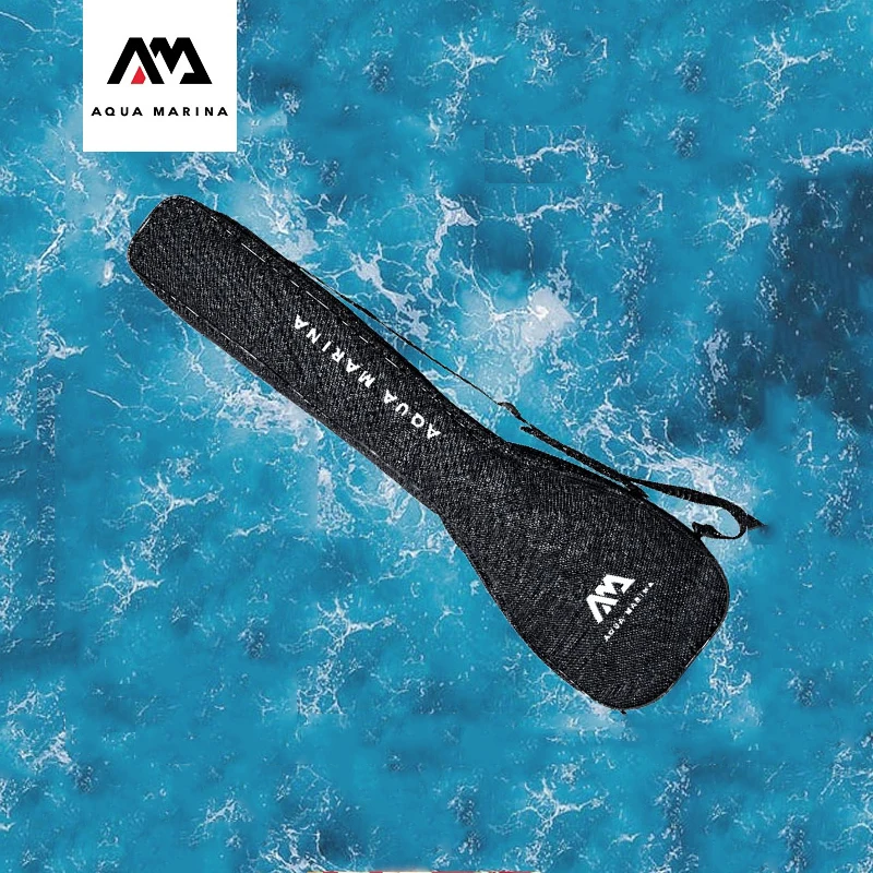 Aqua Marina Carbon Paddle Backpack 3-section Paddle Surfing Single Shoulder Bag Portable Zipper Storage Bag Inflatable Boat Oars