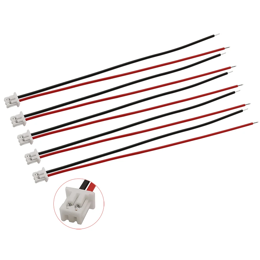 Разъемы JST 1.25mm 2 Pin 10 шт.