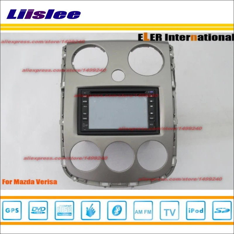 Для Mazda Verisa 2004 ~ 2014 радио CD DVD плеер и GPS навигационная система навигации/двойной Din