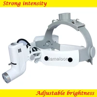 medical led light loupe magnifier adjustable strong intensity rechargeable dentistry headlamp surgical surgery headlight