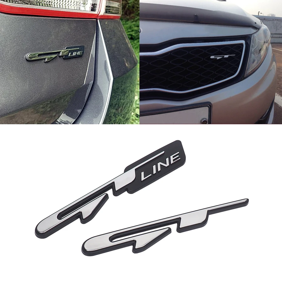 Наклейка GT Line для автомобильного бокового брызговика наклейка на задний