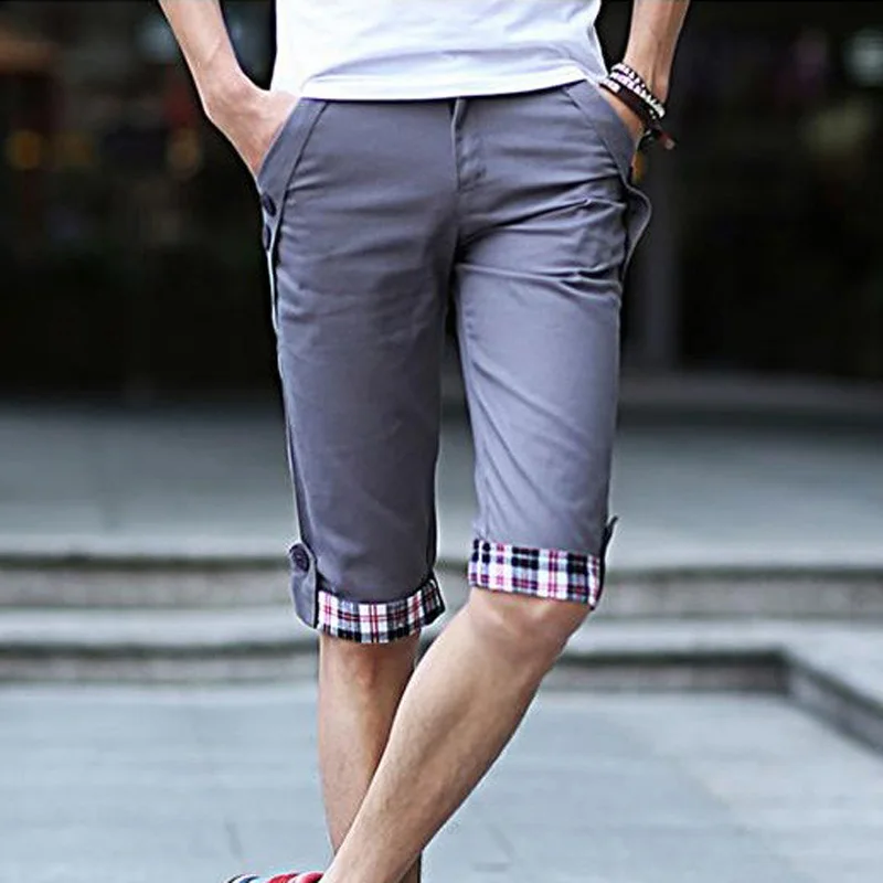 Человек Шорты 2021 новый летний Для мужчин прямые шорты из джинсовой ткани доска