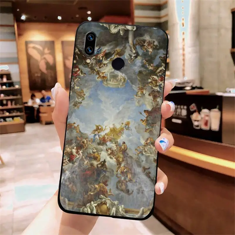 

Art Renaissance angels shell Phone Case For Xiaomi Redmi note 7 8 9 t k30 max3 9 s 10 pro lite