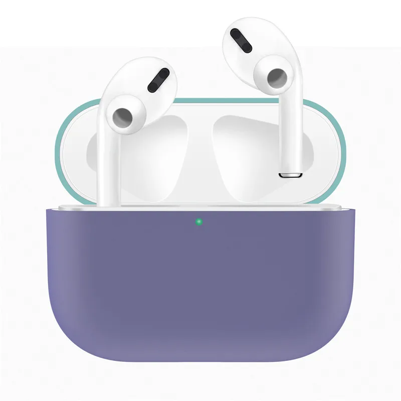 Ультратонкий силиконовый чехол для AirPods Pro 3, чехол для зарядки, защитный чехол для AirPods, разноцветный чехол для Airpods Pro, аксессуары