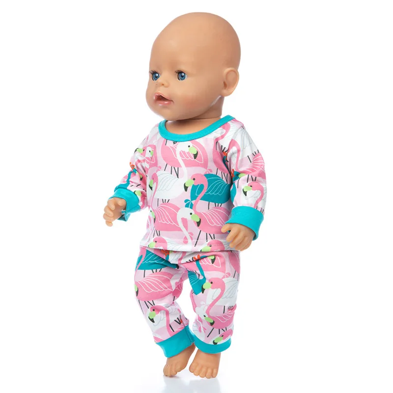 10pcs/lot 43cm reborn Baby Doll clothes shirt vest dress 18 inch american og girl doll pants set | Игрушки и хобби