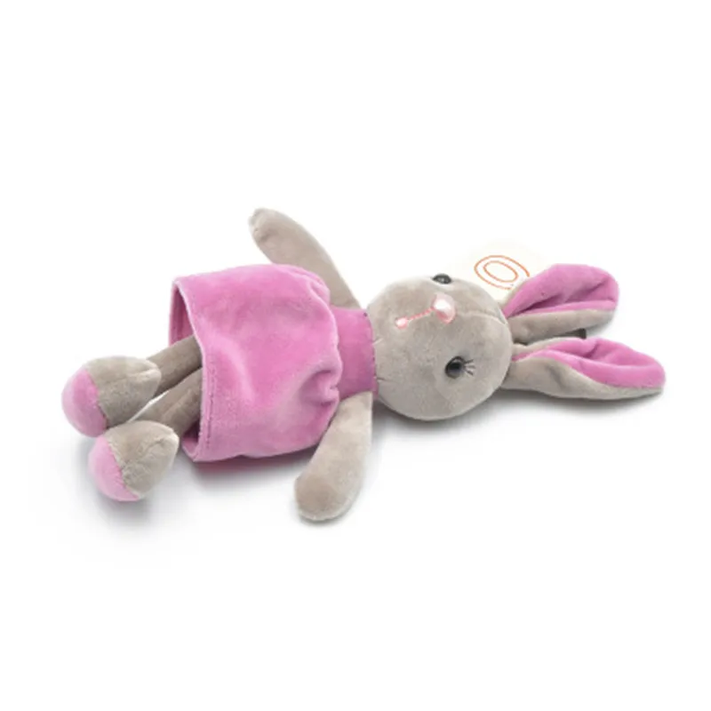 18 см пушистый кролик брелки милый брелок для ключей мех женская сумка Pom