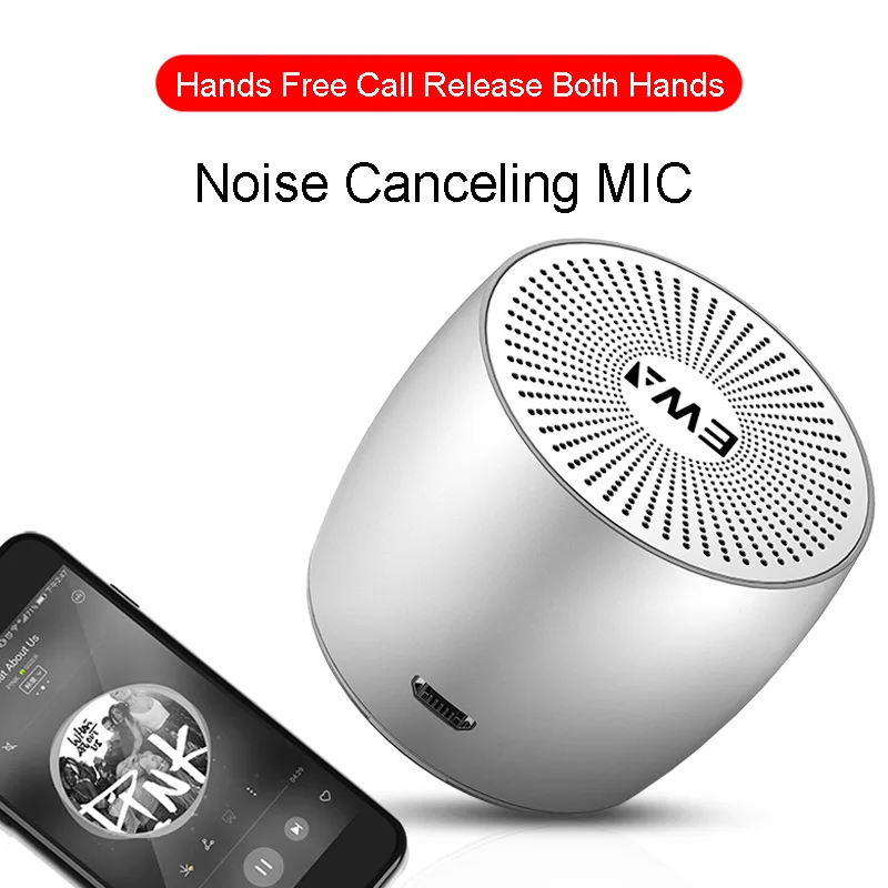 EWA A103 портативная супер мини bluetooth колонка Wiress Boom Box музыкальный сабвуфер Heavy Bass