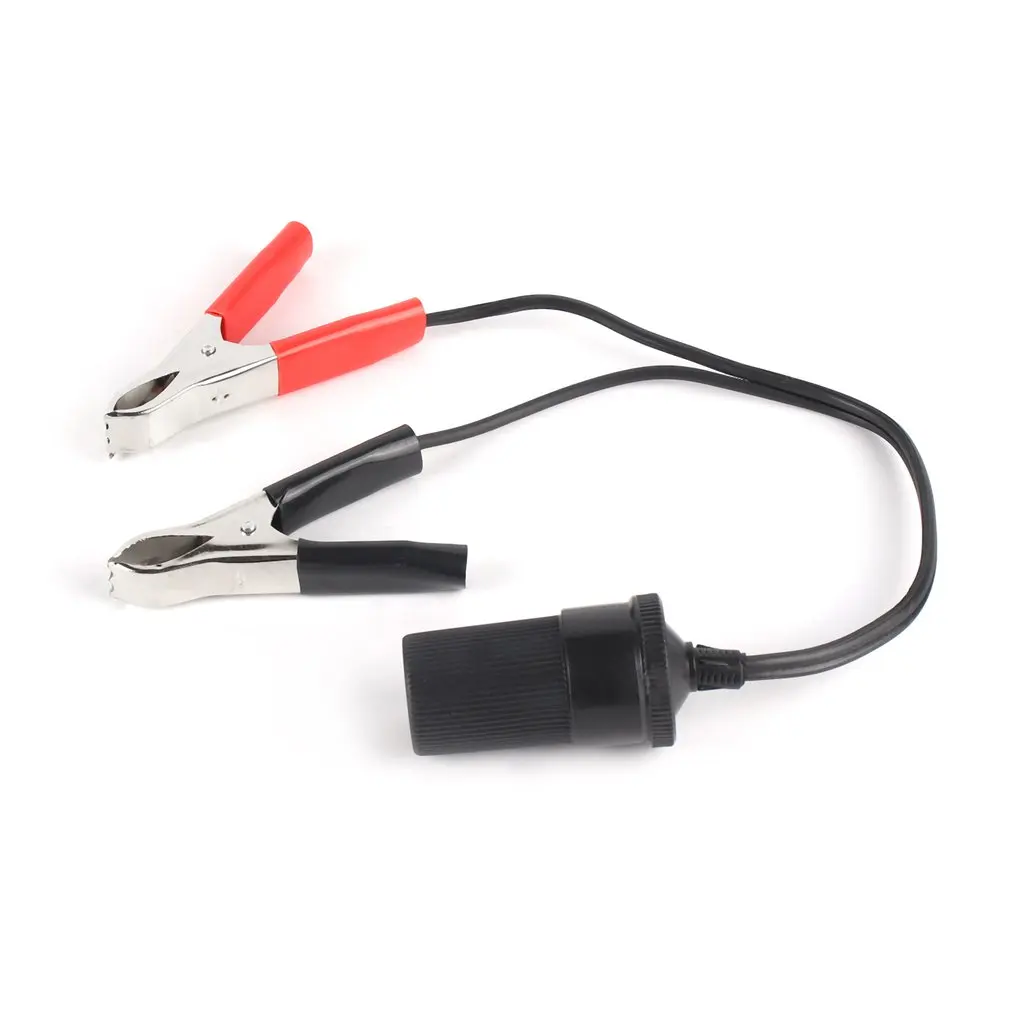 

12V Universal Car Auxiliary Cigarette Lighter Socket Connector Battery Power Adapter Extension Cord