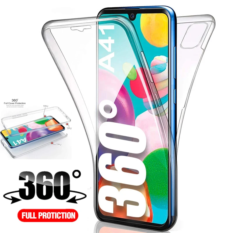 Мягкий чехол с полным покрытием для Samsung Galaxy S20 S10 Note 20 10 A10 A20 A30S A50 A70 A01 A11 A21S A31 A41 A51 A71