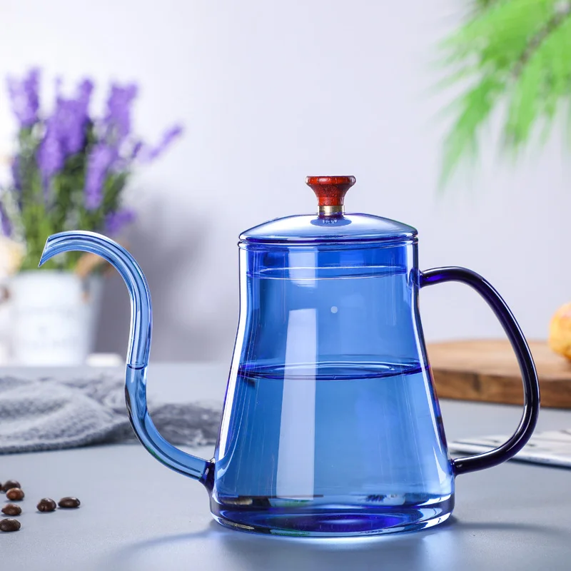 

Glass Espresso Coffee Pot Percolator Brewing Gooseneck Kettle Cookware Portable Coffee Pot Turkse Winkel Home Kitchen DB60KF