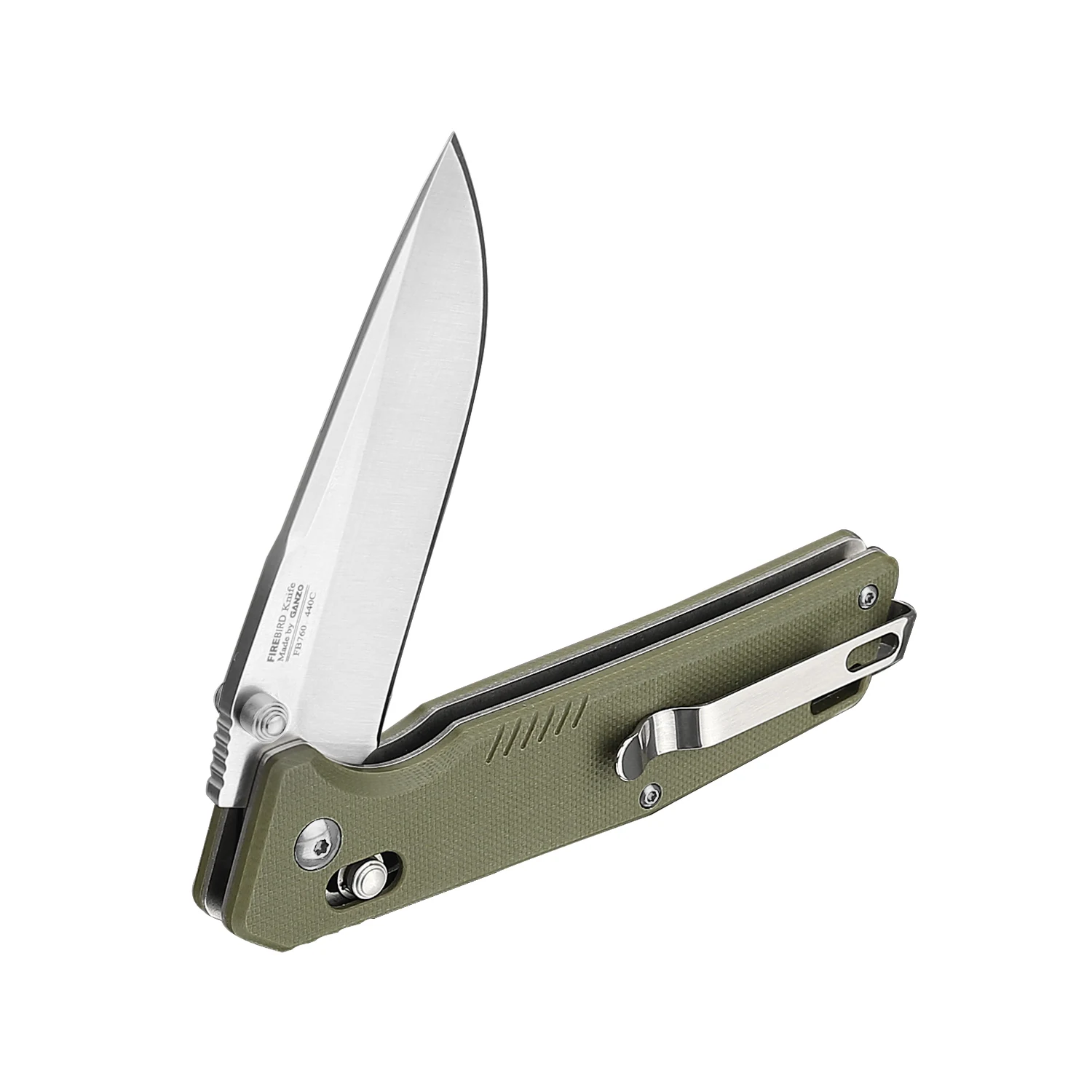 

58-60HRC Ganzo FB7601 440C G10 or Carbon Fiber Handle Folding knife Survival Camping tool Pocket Knife tactical edc outdoor tool