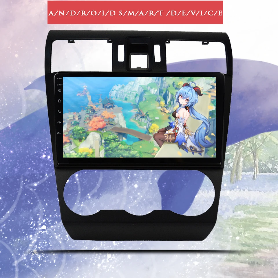 Автомобильный мультимедийный DVD плеер экран 9 дюймов Восьмиядерный процессор 6 ГБ